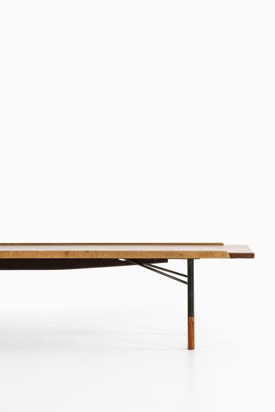 Finn Juhl Bench in Brass and Rosewood by Finn Juhl 1953
