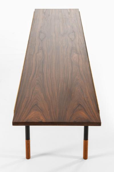 Finn Juhl Bench in Brass and Rosewood by Finn Juhl 1953