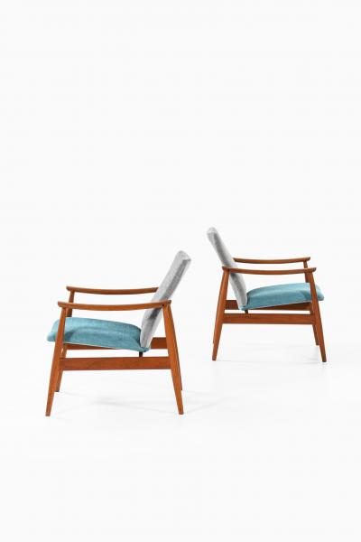 Finn Juhl Easy Chairs Model 138 Produced by France Son