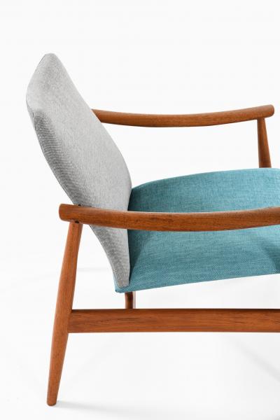 Finn Juhl Easy Chairs Model 138 Produced by France Son