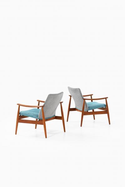 Finn Juhl Easy Chairs Model 138 Produced by France Son