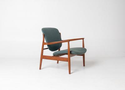 Finn Juhl Finn Juhl Model 136 Lounge Chair for France Son Circa 1950s