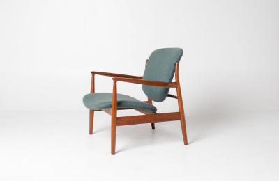 Finn Juhl Finn Juhl Model 136 Lounge Chair for France Son Circa 1950s