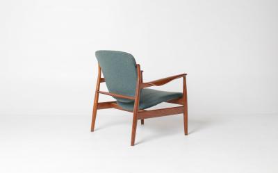 Finn Juhl Finn Juhl Model 136 Lounge Chair for France Son Circa 1950s