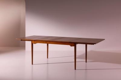 Finn Juhl Finn Juhl Model B065 teak extendable dining table for Bovirke Denmark 1950s