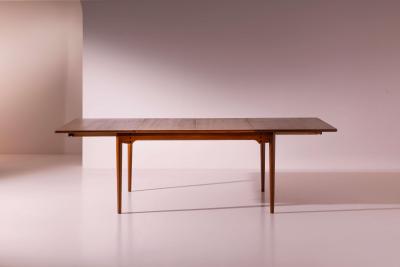 Finn Juhl Finn Juhl Model B065 teak extendable dining table for Bovirke Denmark 1950s