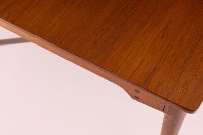 Finn Juhl Finn Juhl Model B065 teak extendable dining table for Bovirke Denmark 1950s