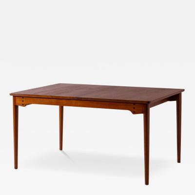 Finn Juhl Finn Juhl Model B065 teak extendable dining table for Bovirke Denmark 1950s