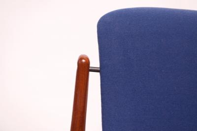 Finn Juhl Finn Juhl Teak Lounge Chairs Model FD 136 for France Daverkosen