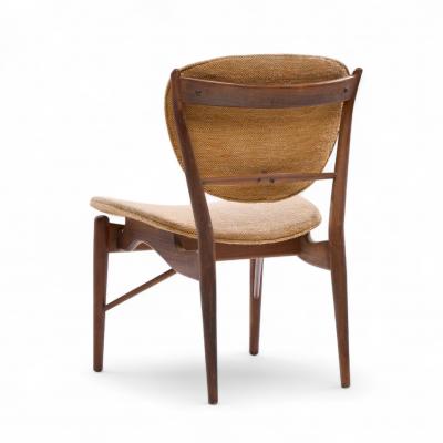 Finn Juhl Finn Juhl for Baker Model 51 Mid Century Walnut Dining Chairs Set of 4