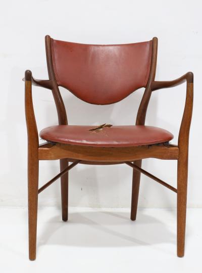 Finn Juhl Finn Juhl for Bovirke BO 46 Armchair in Teak
