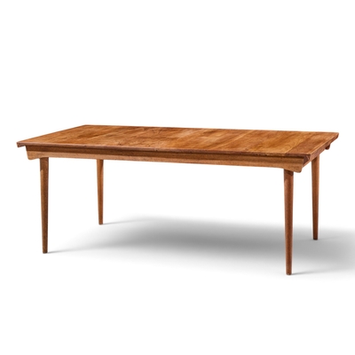 Finn Juhl Finn Juhl for France S n FD510 Expanding Teak Dining Table with 2 Leaves
