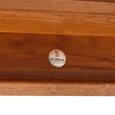 Finn Juhl Finn Juhl for France S n FD510 Expanding Teak Dining Table with 2 Leaves