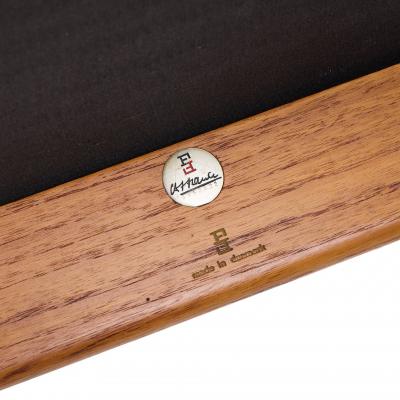 Finn Juhl Finn Juhl for France and Sons FD137 Danish Teak Japan Lounge Chairs Pair