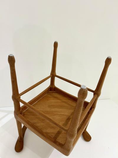 Finn Juhl Model of Danish Corner Chair in the Manner of Finn Juhl