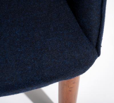 Finn Juhl Pair of Finn Juhl NV53 Lounge Chairs in Rare Brazilian Rosewood