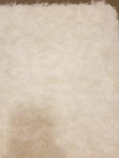 Finn Juhl Pair of Finn Juhl Stools for John Stuart in White Alpaca