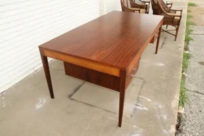 Finn Juhl Rosewood Diplomat Desk by Finn Juhl