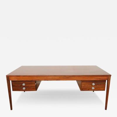 Finn Juhl Rosewood Diplomat Desk by Finn Juhl