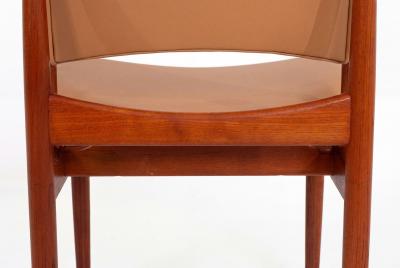 Finn Juhl Set of Six Finn Juhl Egyptian Chairs for Niels Vodder Denmark 1949
