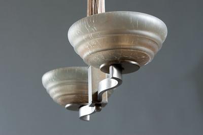 Finnish Decorative Art Deco Pendant Light