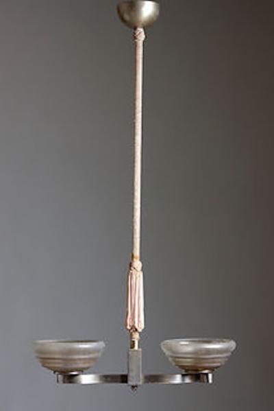 Finnish Decorative Art Deco Pendant Light