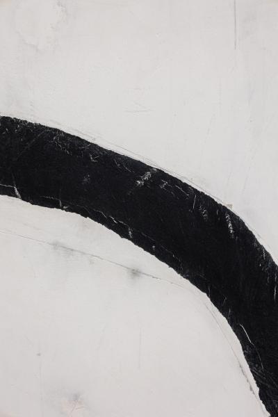 Fino Prydz Fino Prydz Norwegian Contemporary Abstract with Black Lines Untitled
