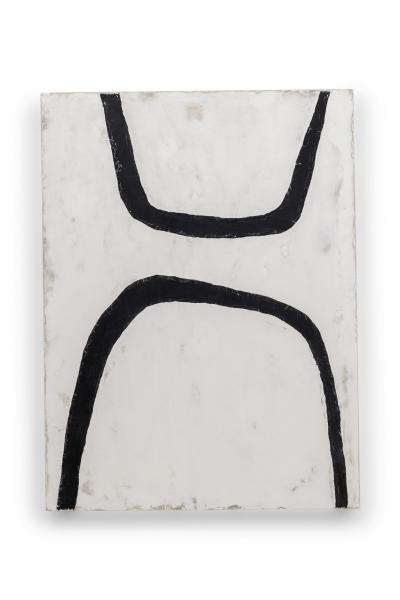 Fino Prydz Fino Prydz Norwegian Contemporary Abstract with Black Lines Untitled