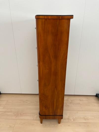 Five Drawer Biedermeier Chiffonier Cherry Veneer South Germany circa 1820