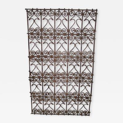 Five Islamic Wrought Iron Wall Decorations or Sculptures