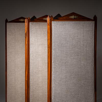 Five Panel Screen in the Empire Style 19th Century
