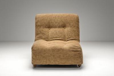 Five Piece Modular Sofa in Beige Upholstery Europe Mid 20th Century