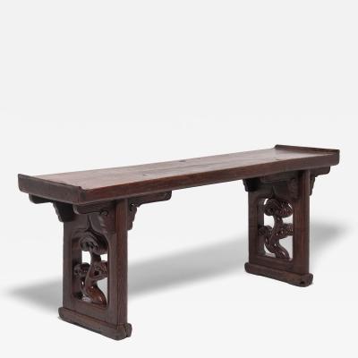 Flanked Plank Top Ruyi Altar Table