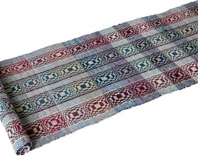 Flat weave carpet runner Slovakia or Hungary early mid 20th century