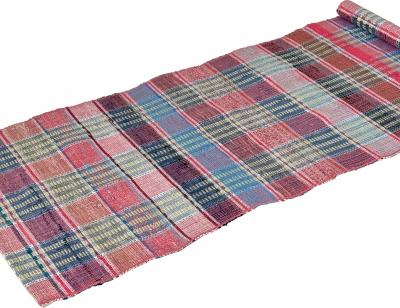Flat weave carpet runner Slovakia or Hungary early mid 20th century