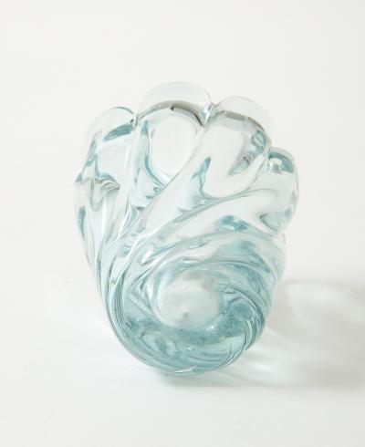 Flavio Poli Blown Glass Vase Model 7609 by Flavio Poli for Seguso Vetri dArte