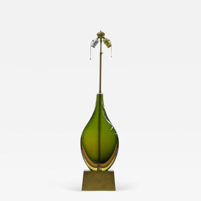 Flavio Poli ELEGANT FLAVIO POLI GLASS LAMP