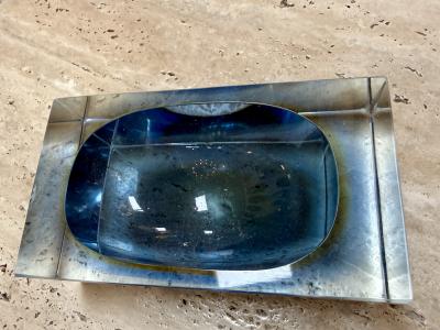 Flavio Poli Flavio Poli Murano Glass Ashtray Italy 1960s
