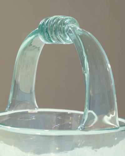 Flavio Poli Flavio Poli for Seguso Vetri dArte Murano Glass Vase 1940