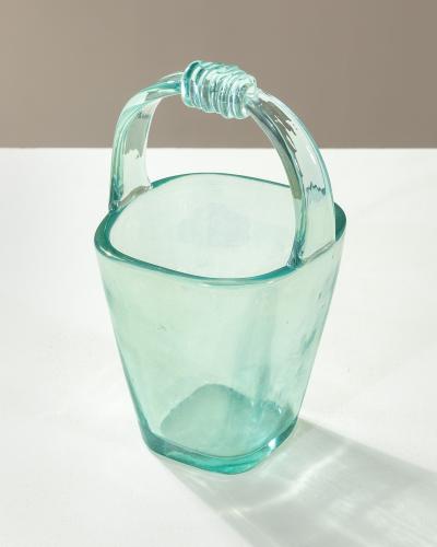 Flavio Poli Flavio Poli for Seguso Vetri dArte Murano Glass Vase 1940
