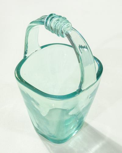 Flavio Poli Flavio Poli for Seguso Vetri dArte Murano Glass Vase 1940