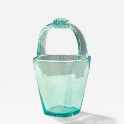 Flavio Poli Flavio Poli for Seguso Vetri dArte Murano Glass Vase 1940