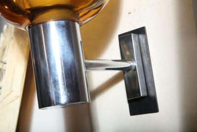 Flavio Poli Pair of Seguso Sconces