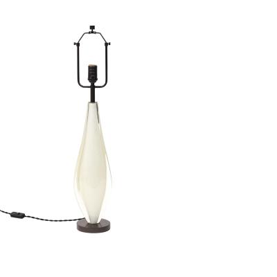 Flavio Poli Seguso Flavio Poli Murano Glass Lamp Gold Clear Sommerso