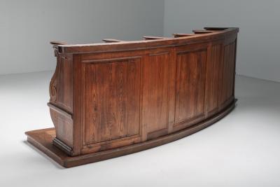 Flemish 18th Century Oak Church Pews Belgium