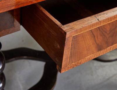 Flemish Baroque Inlaid Center Table