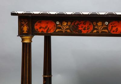 Flemish Baroque Marquetry Decorated Table