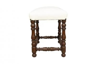 Flemish Baroque Walnut Bench