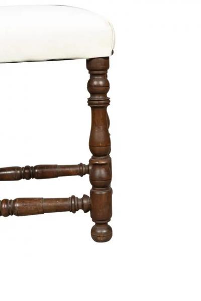 Flemish Baroque Walnut Bench