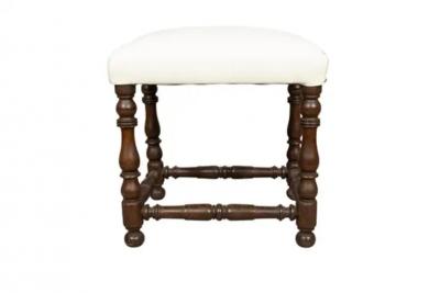 Flemish Baroque Walnut Bench